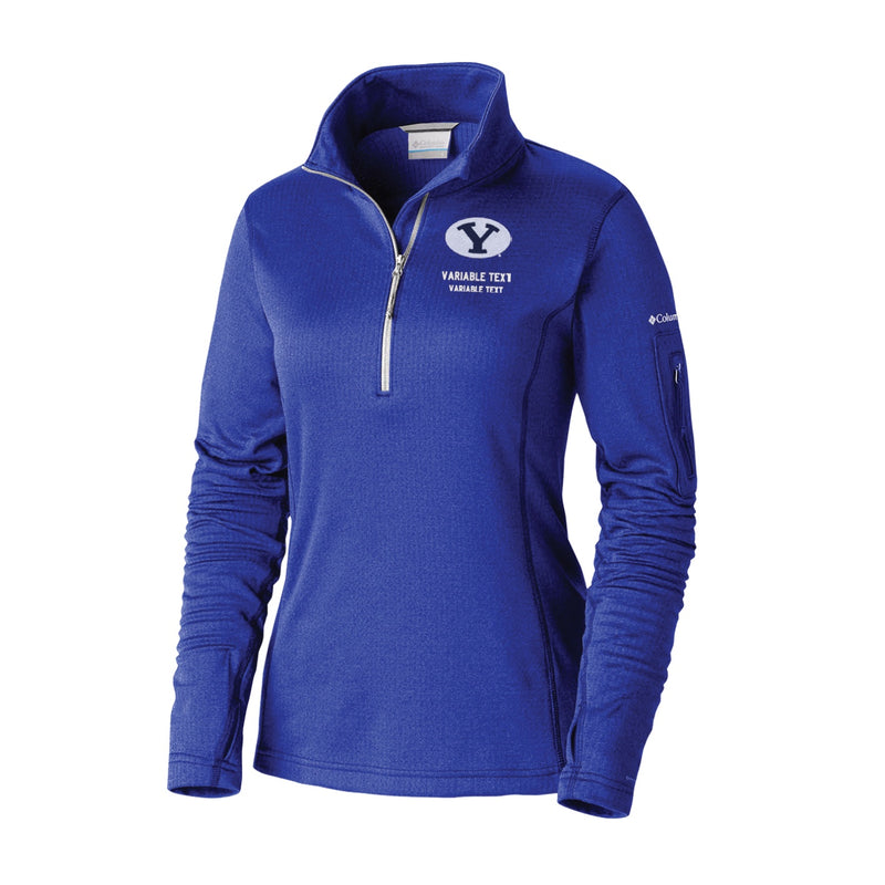 Women's Park View Half Zip Fleece - Azul