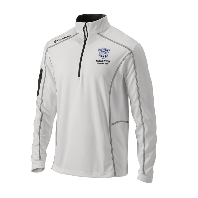 Men's Omni-Wick Shotgun 1/4 Zip - White