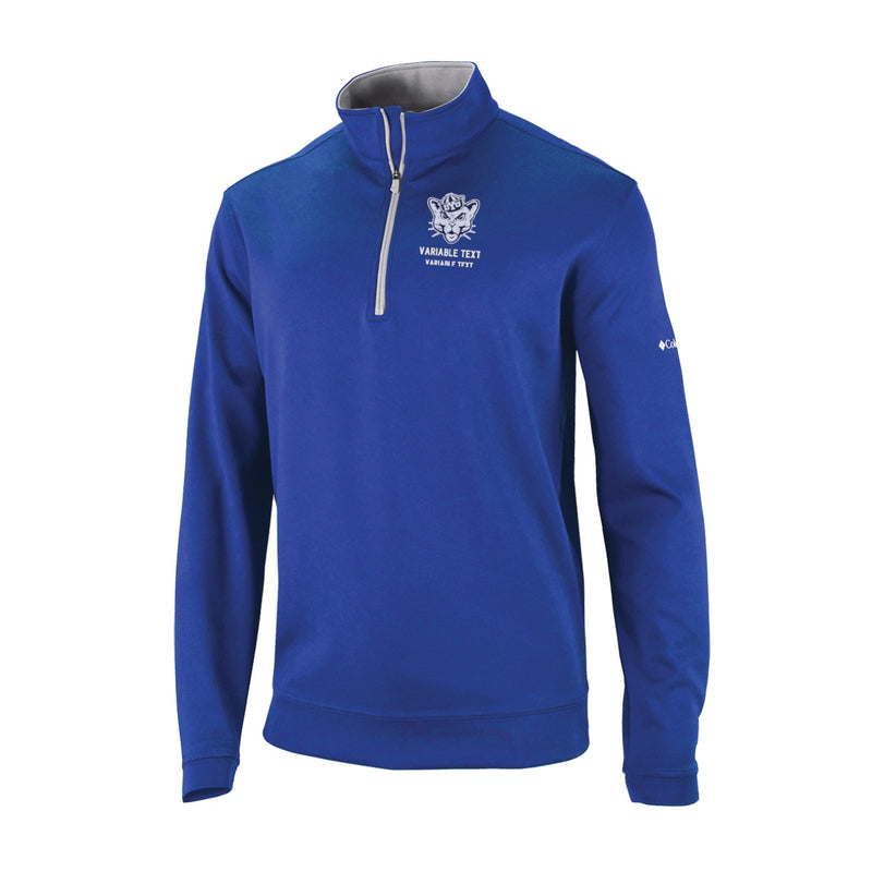 Men's Omni-Wick Wickham Hills 1/4 Zip - Azul