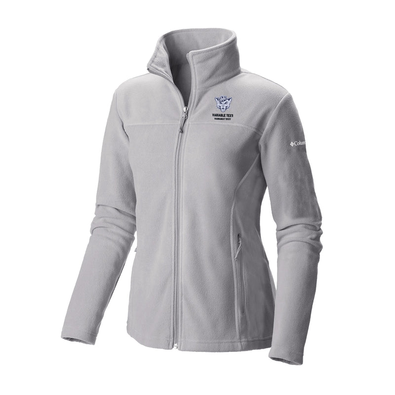 Women's Give and Go II Full Zip Fleece - Cool Grey